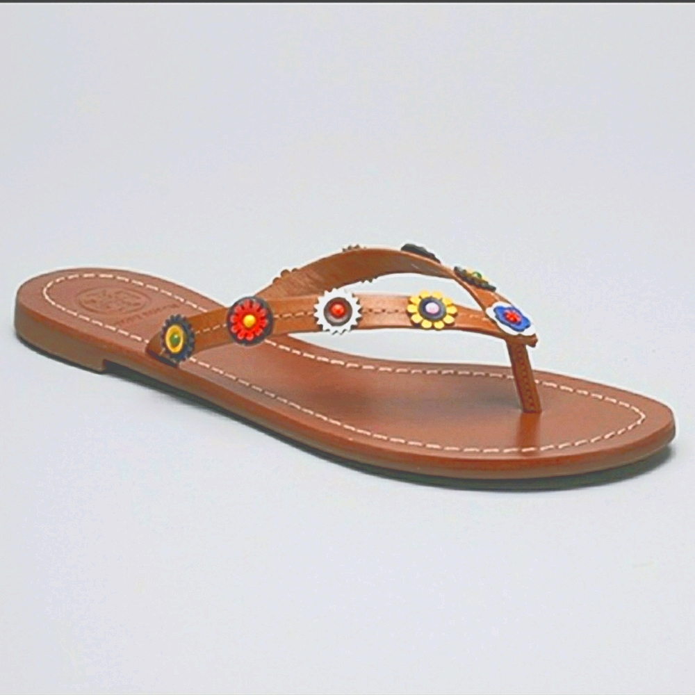 Tory Burch - Marguerite Terra Flat Thong Sandal